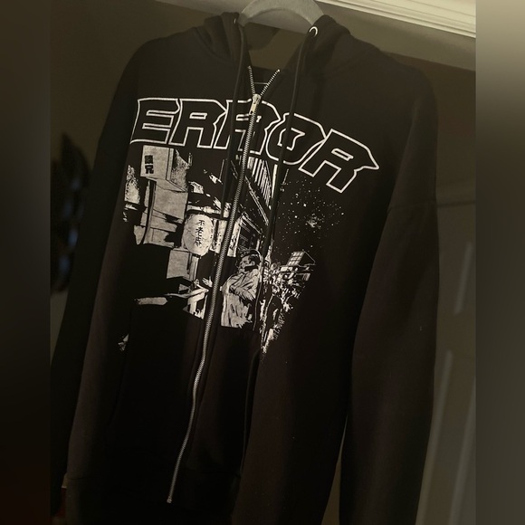 Black Graphic Hoodie - Picture 2 of 4
